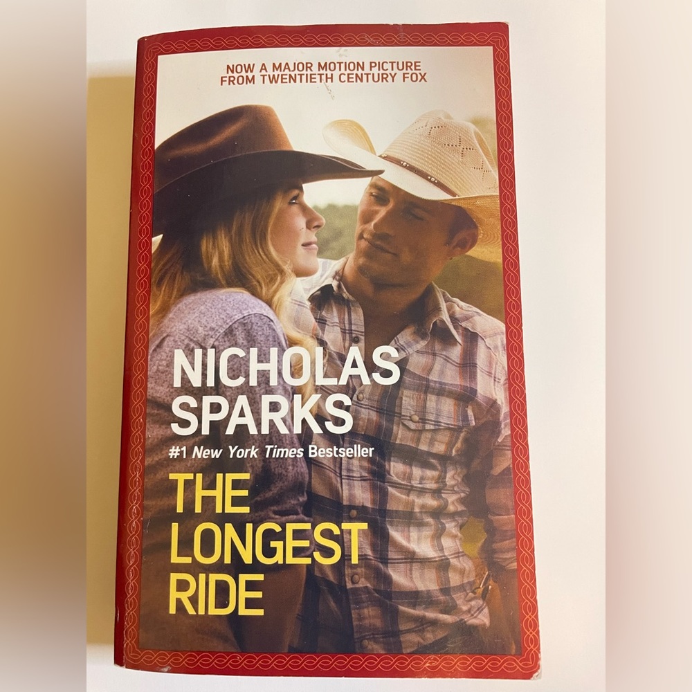 Book | The Longest Ride by Nicholas Sparks